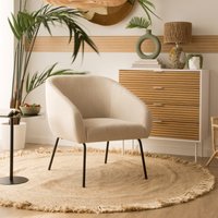 Viggo sillón tapizado beige 30 % de descuento Viggo sillón tapizado beige 30 % de descuento