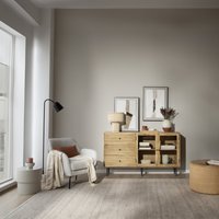 Boreal aparador de madera maciza de mango y metal 25 % de descuento Boreal aparador de madera maciza de mango y metal 25 % de descuento