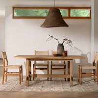 Briscoe mesa de comedor rectangular de madera maciza de araucaria 20 % de descuento Briscoe mesa de comedor rectangular de madera maciza de araucaria 20 % de descuento