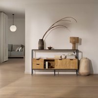 Boston aparador de madera maciza de mango y metal 30 % de descuento Boston aparador de madera maciza de mango y metal 30 % de descuento