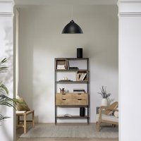 Boston estantería de madera maciza de mango y metal 25 % de descuento Boston estantería de madera maciza de mango y metal 25 % de descuento