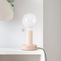 Denis lámpara sobremesa natural-cable verde 10 % de descuento Denis lámpara sobremesa natural-cable verde 10 % de descuento