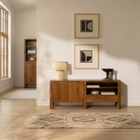 Capri mueble tv de madera maciza de mango 10 % de descuento Capri mueble tv de madera maciza de mango 10 % de descuento