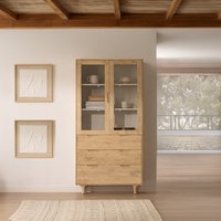 Dakar vitrina de madera maciza de mango 10 % de descuento Dakar vitrina de madera maciza de mango 10 % de descuento