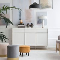 Margot aparador lacado en blanco 35 % de descuento Margot aparador lacado en blanco 35 % de descuento