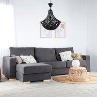 Dastyn sofá cama chaise longue izquierda 3 plazas con almacenaje Dastyn sofá cama chaise longue izquierda 3 plazas con almacenaje