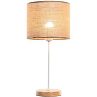 Wakas lámpara de mesa de metal y lino 10 % de descuento Wakas lámpara de mesa de metal y lino 10 % de descuento