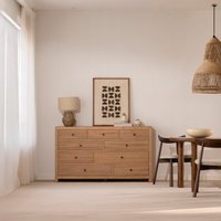 Kioto aparador de madera maciza de araucaria Kioto aparador de madera maciza de araucaria