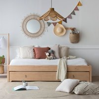 Kumla cama nido color natural para colchón de 90 25 % de descuento Kumla cama nido color natural para colchón de 90 25 % de descuento