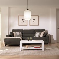 Liland mesa de centro elevable de madera lacada en blanco 30 % de descuento Liland mesa de centro elevable de madera lacada en blanco 30 % de descuento