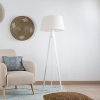 Lure lámpara de pie blanca 15 % de descuento Lure lámpara de pie blanca 15 % de descuento