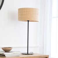 Sawa lampara sobremesa grande base metal negro pantalla rafia h 60 10 % de descuento Sawa lampara sobremesa grande base metal negro pantalla rafia h 60 10 % de descuento