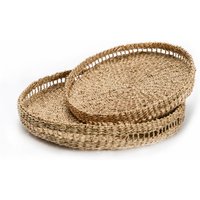 Sata bandejas 2 set natural 10 % de descuento Sata bandejas 2 set natural 10 % de descuento