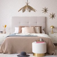 Maira cabecero tapizado beige para cama de 150 y 160 50 % de descuento Maira cabecero tapizado beige para cama de 150 y 160 50 % de descuento