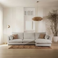 Tokio sofá 3 plazas con puf gris Tokio sofá 3 plazas con puf gris