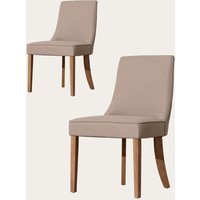 Pack 2 sillas bimba tapizada beige 25 % de descuento Pack 2 sillas bimba tapizada beige 25 % de descuento