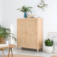 Pandora vitrina de madera y ratán 30 % de descuento Pandora vitrina de madera y ratán 30 % de descuento