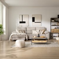 Banak 15% Rabatt auf das Dandy Sofa Chaise Longue links in Beige mit Stauraum