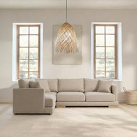 Monza sofá rinconera izquierda grande 4 plazas beige 10 % de descuento Monza sofá rinconera izquierda grande 4 plazas beige 10 % de descuento