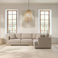 Monza sofá rinconera derecha grande 4 plazas beige 10 % de descuento Monza sofá rinconera derecha grande 4 plazas beige 10 % de descuento