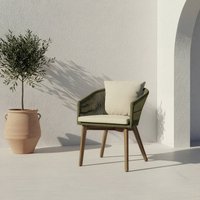 Banak 21% Rabatt auf Nova Gartenstuhl aus Akazienholz mit Armlehnen