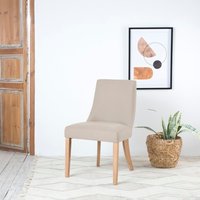 Bimba silla tapizada beige 50 % de descuento Bimba silla tapizada beige 50 % de descuento