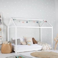 Jasmy cama con forma de casa para colchón de 90x190 10 % de descuento Jasmy cama con forma de casa para colchón de 90x190 10 % de descuento