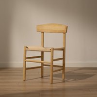 Tisen silla de madera maciza y ratán natural 50 % de descuento Tisen silla de madera maciza y ratán natural 50 % de descuento