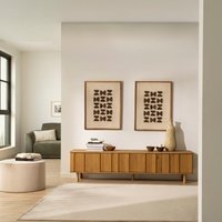 Sandoli mueble tv de madera maciza de araucaria 50 % de descuento Sandoli mueble tv de madera maciza de araucaria 50 % de descuento