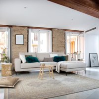 Jagger sofá chaise longue derecha 4 plazas beige 50 % de descuento Jagger sofá chaise longue derecha 4 plazas beige 50 % de descuento