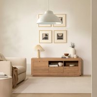 Sisal mueble tv de madera maciza de acacia 25 % de descuento Sisal mueble tv de madera maciza de acacia 25 % de descuento