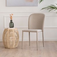 Beirut silla tapizada beige 30 % de descuento Beirut silla tapizada beige 30 % de descuento