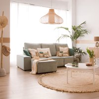 Delta sofá modular con puf 10 % de descuento Delta sofá modular con puf 10 % de descuento