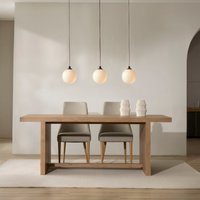 Singra mesa de comedor rectangular de madera 15 % de descuento Singra mesa de comedor rectangular de madera 15 % de descuento