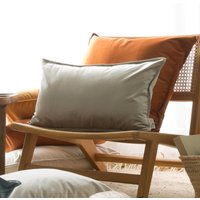 Vela cojín decorativo de terciopelo para sofá de color gris 10 % de descuento Vela cojín decorativo de terciopelo para sofá de color gris 10 % de descuento