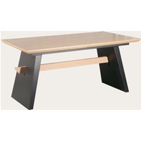 Lavanu mesa de comedor rectangular extensible 160/200 de madera de roble 60 % de descuento Lavanu mesa de comedor rectangular extensible 160/200 de madera de roble 60 % de descuento