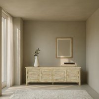 Zilara mueble tv de madera maciza tallada de mango 10 % de descuento Zilara mueble tv de madera maciza tallada de mango 10 % de descuento