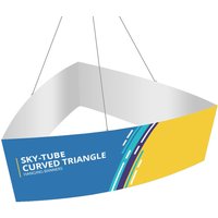 Sky Tube Curved Triangle Hanging Banners