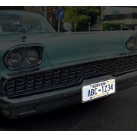 Reflective State License Plates