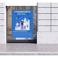Vinyl Precaution Posters