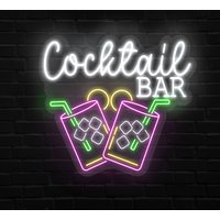 Cocktail Bar Neon Sign, 0