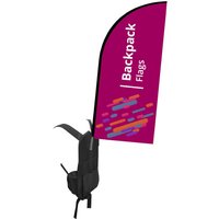 Backpack Flags Blade Flags For Trade Shows - Design Your Own Backpack Flags Blade Flags