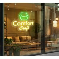 Custom Neon Signs With Logo - Personalized LED Business Signage for Storefronts, Retail Shops And Commercial Spaces