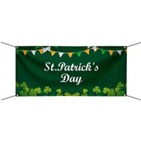 Best of Signs Get 67% Off Custom Printed St Patricks Day Banners Single Sided