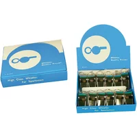 Boite de 12 sifflets acier Sporti