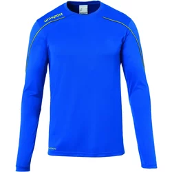Uhlsport Stream 22 Maglia A Maniche Lunghe Da Uomo, Uomo, Maglietta, 100347814, Azzurro/Giallo Lime, Xxl