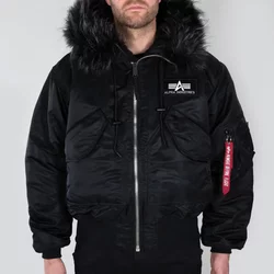 Hooded Bomber Alpha Industries 45P Custom