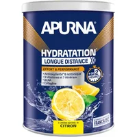 Isotonic long-distance lemon-citrus hydration drink Apurna