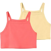 Set of 2 tank tops for girls Name it Vilina
