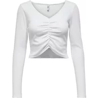 Women's long sleeve v-neck crop top Only onlkenya life